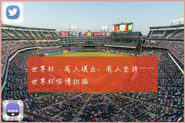 世界杯 _ 有人退出，有人坚持——世界杯伤情扫描