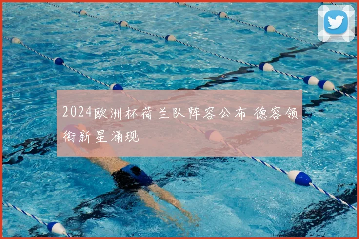 2024欧洲杯荷兰队阵容公布 德容领衔新星涌现